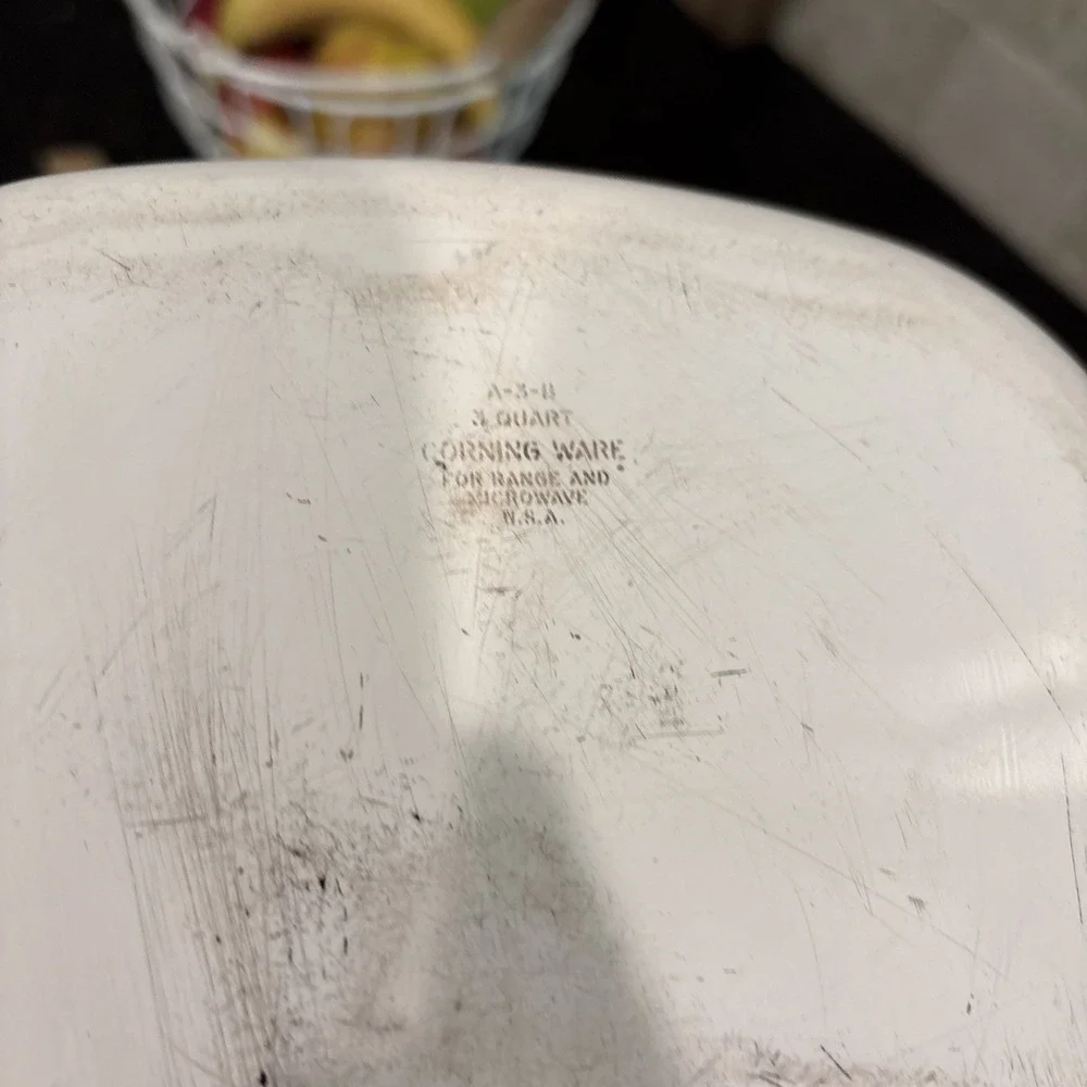 Vintage Corning Ware Spice of Life A-3-B L'Echalote Corelle 3 Qt Casserole